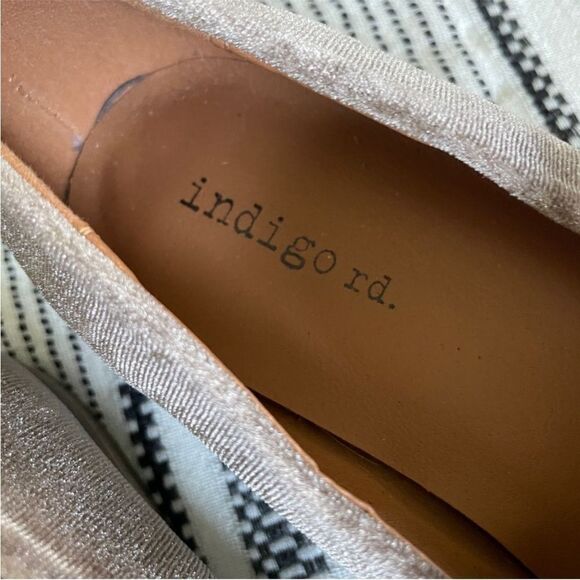 Indigo Rd Velvet Driving Loafers Size 6 Shoes Classic Retro Flats Old Money Prep - Picture 6 of 13